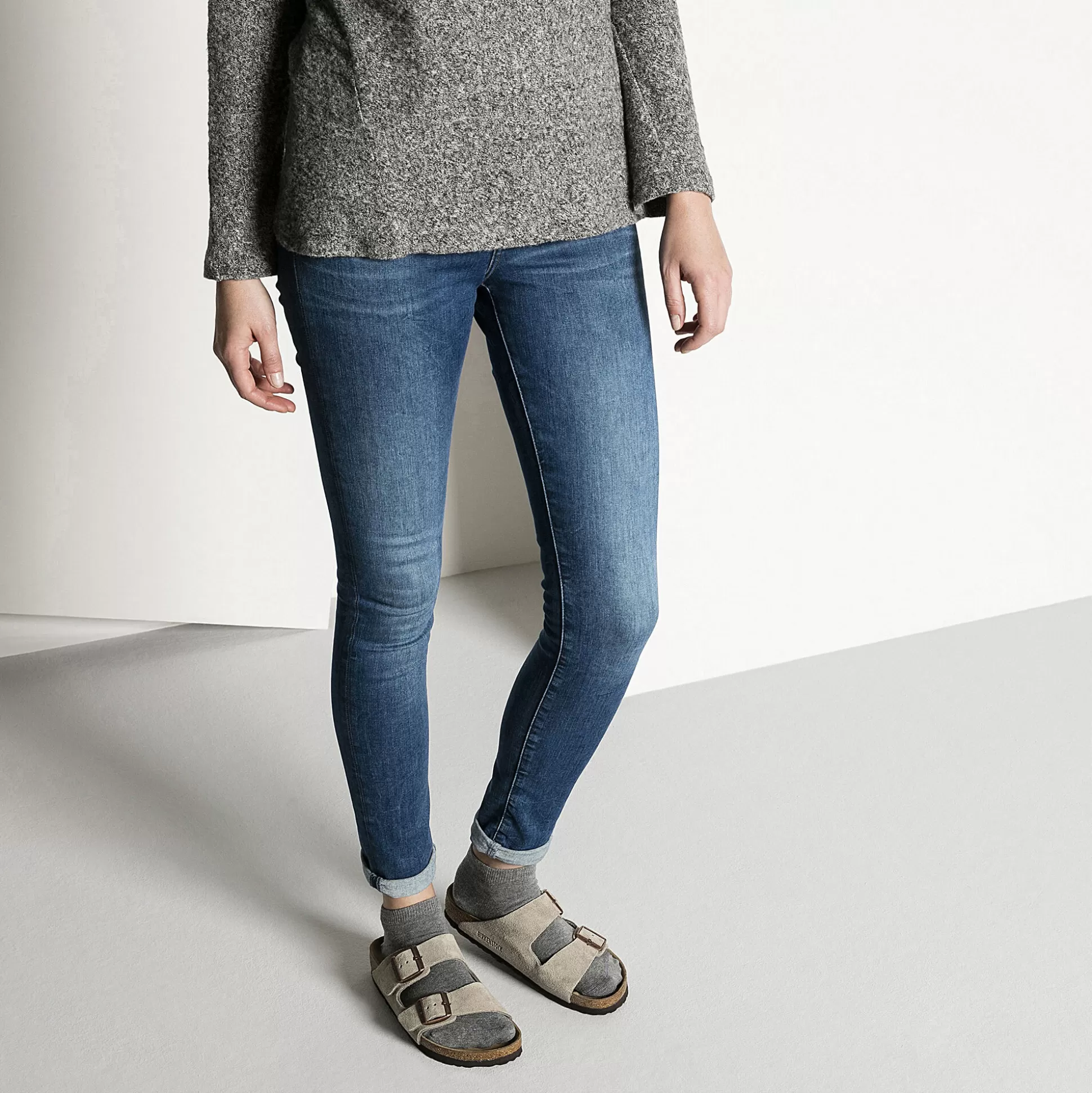 Birkenstock 2 Pack Cotton Sole Sneaker^Damer Sokker