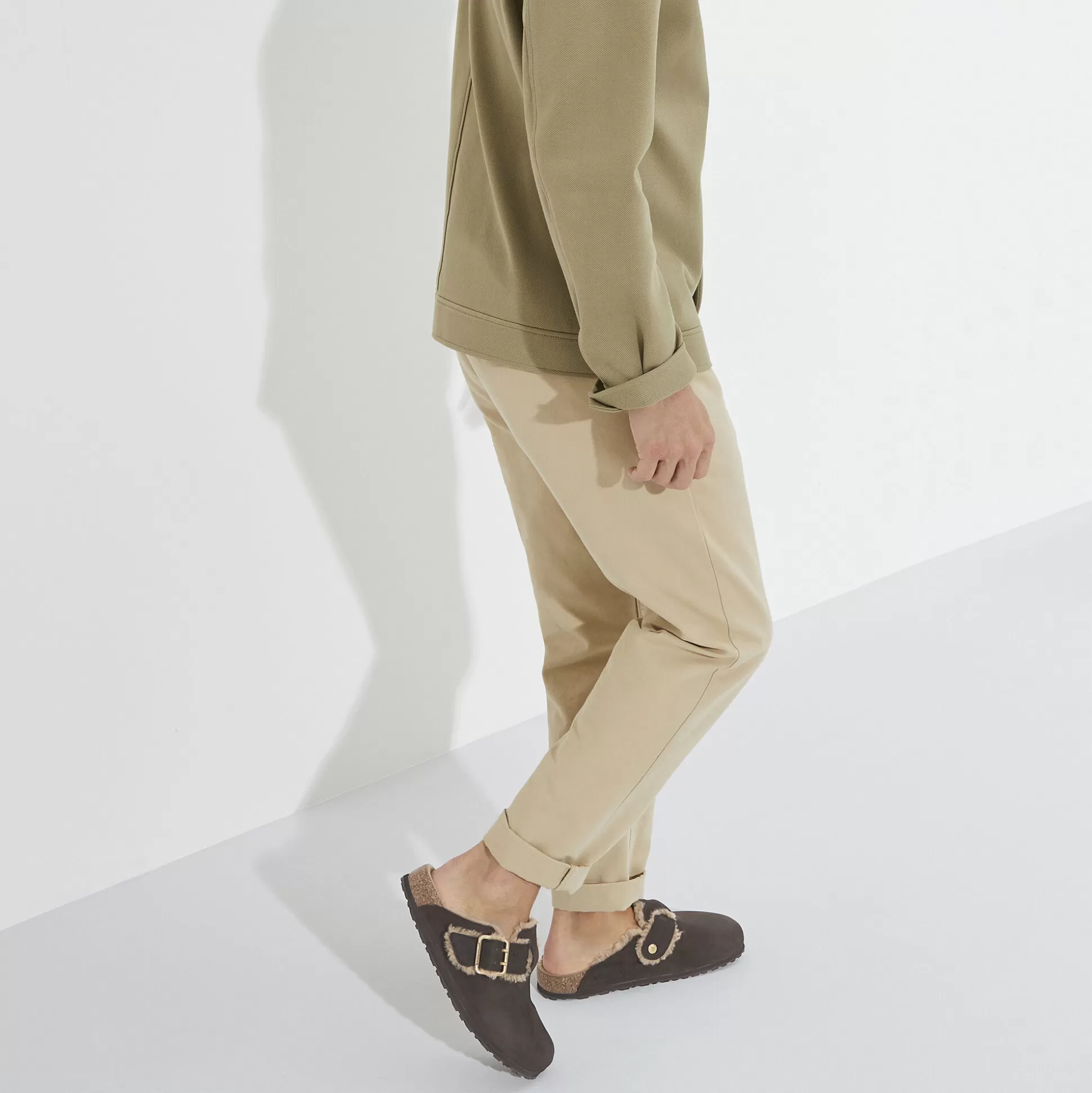 Birkenstock Boston Bold Shearling^Herrer Clogs