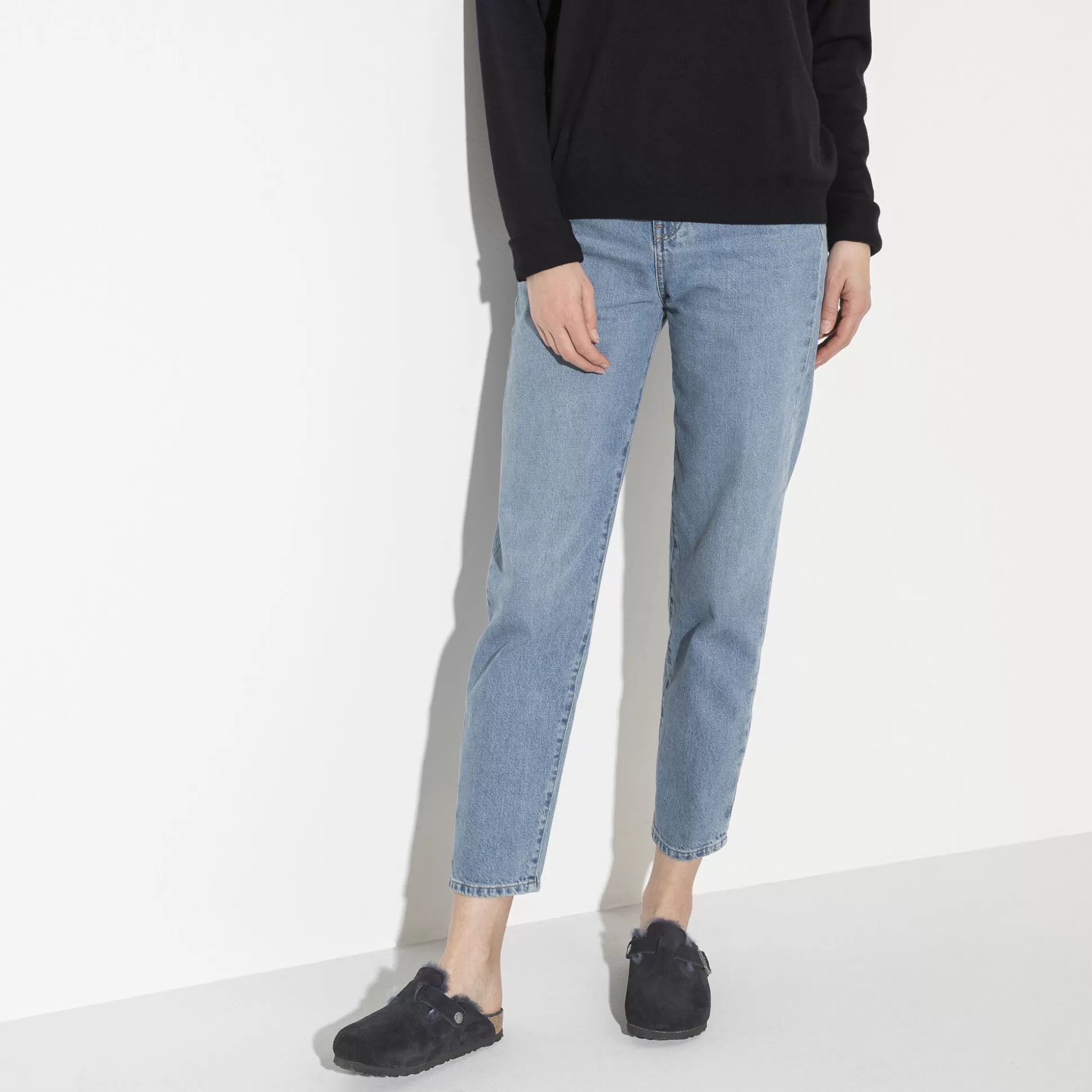 Birkenstock Boston Lammeskind^Damer Clogs