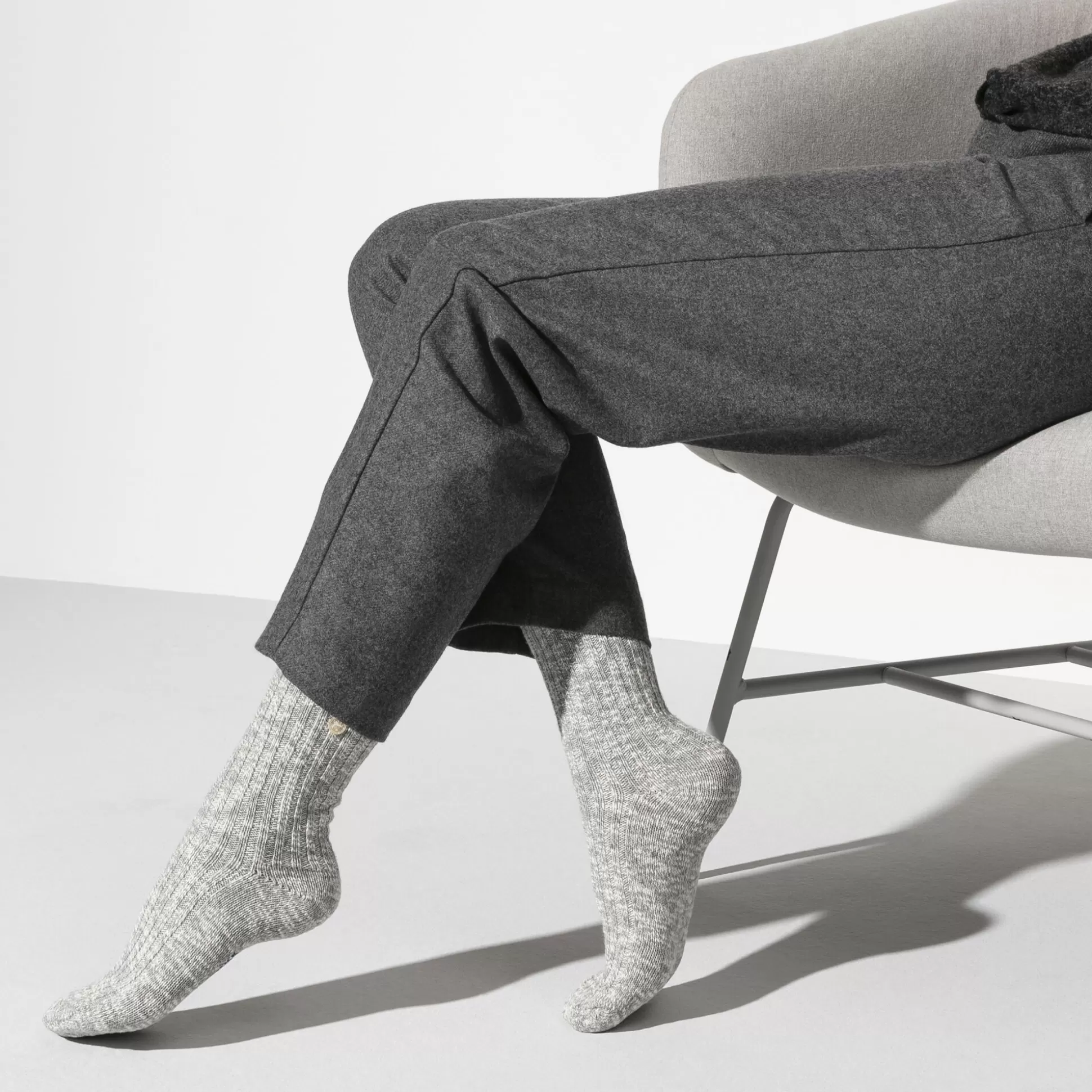 Birkenstock Cotton Slub Damer^Damer Sokker