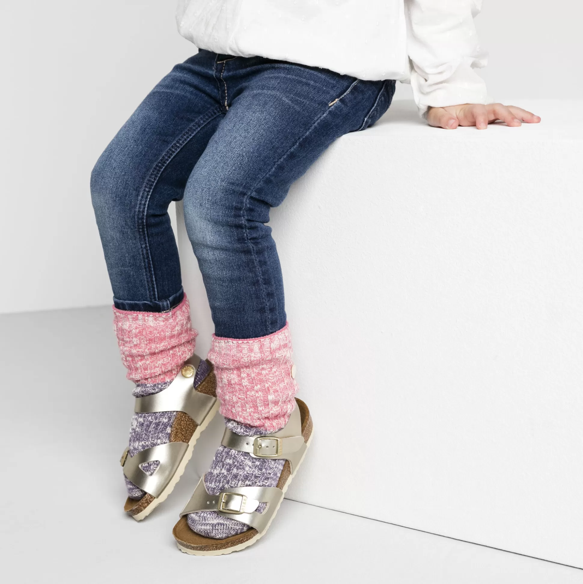 Birkenstock Cotton Slub Kids^Børn Sokker