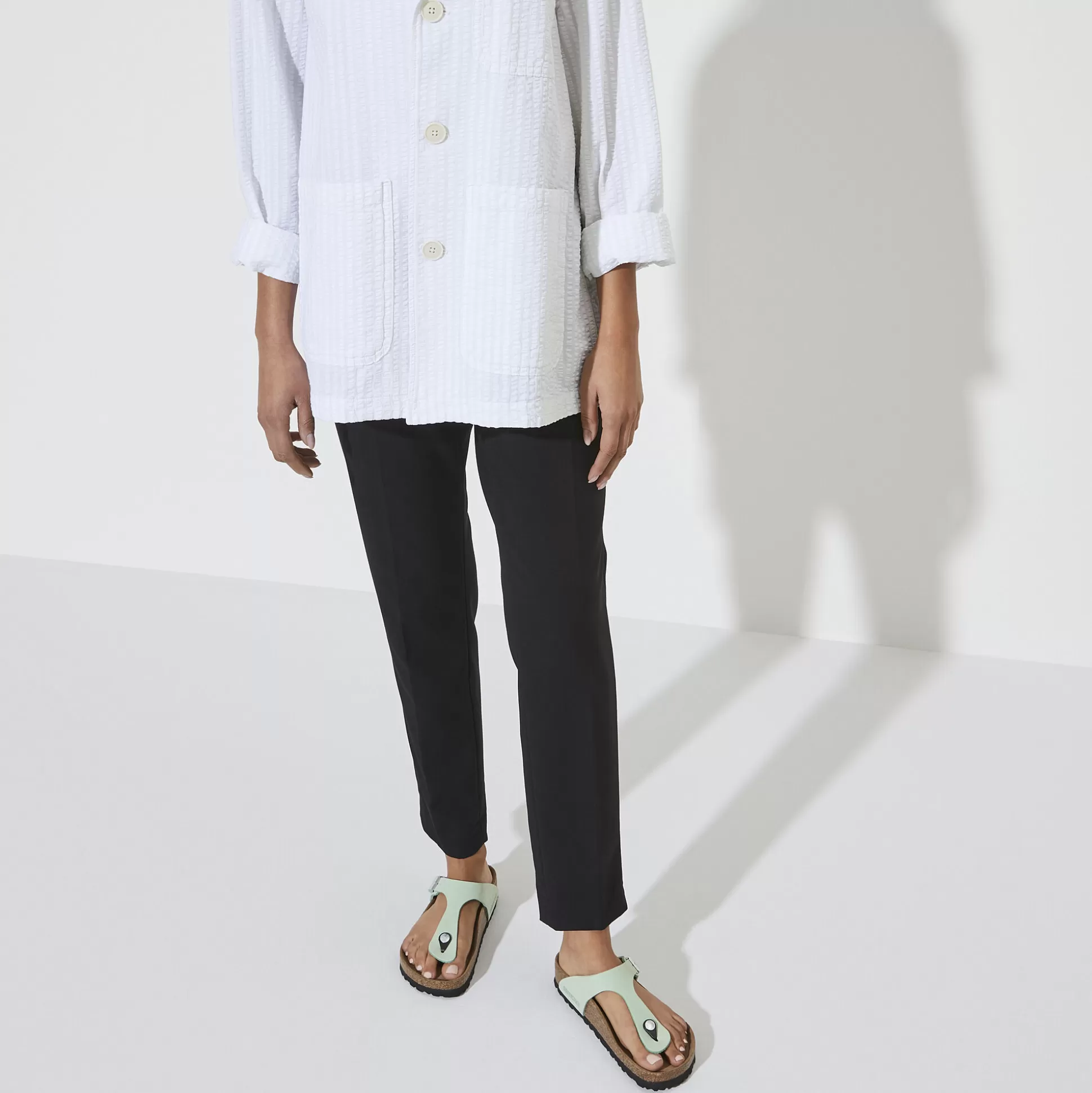 Birkenstock Gizeh Blod Fodseng^Damer Tåsplit