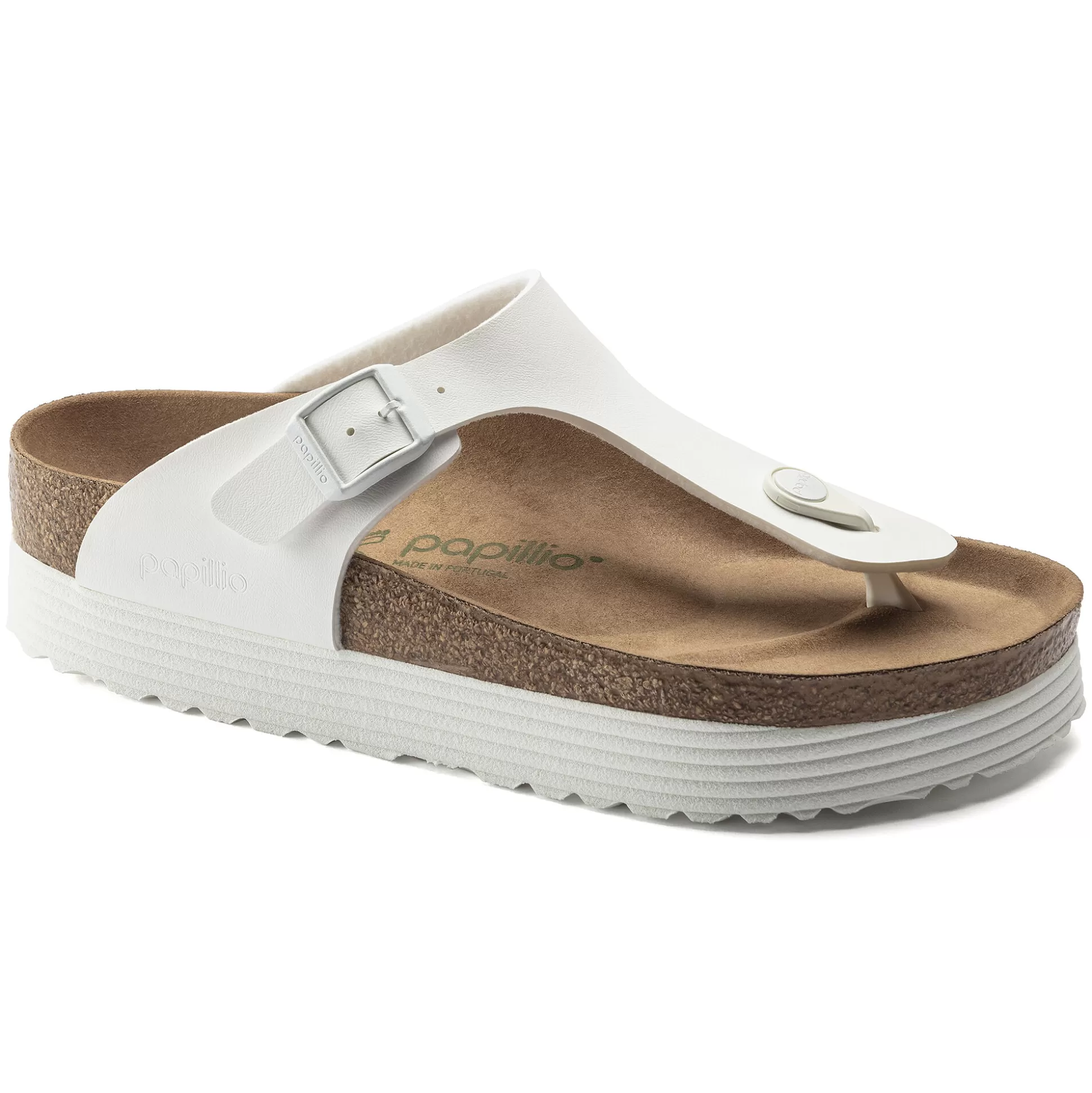 Birkenstock Gizeh Platform Vegansk^Damer Tåsplit