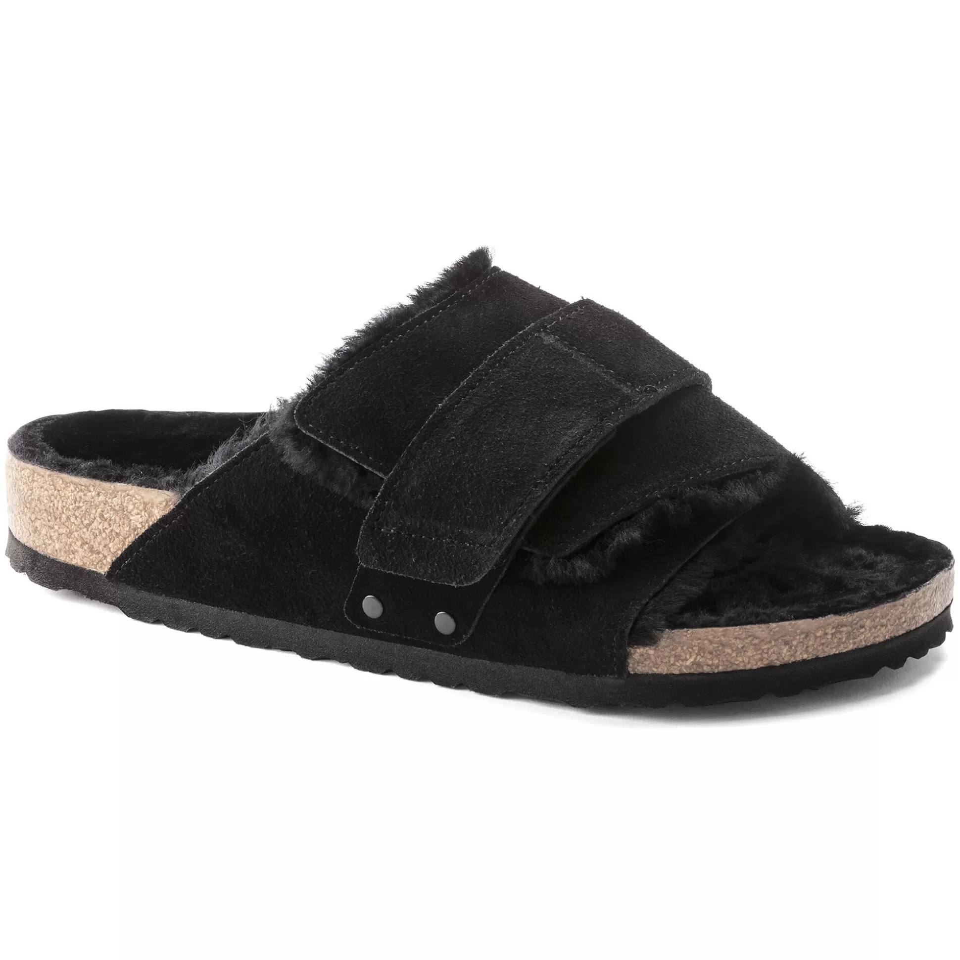 Birkenstock Kyoto Shearling^Herrer Enkeltrem