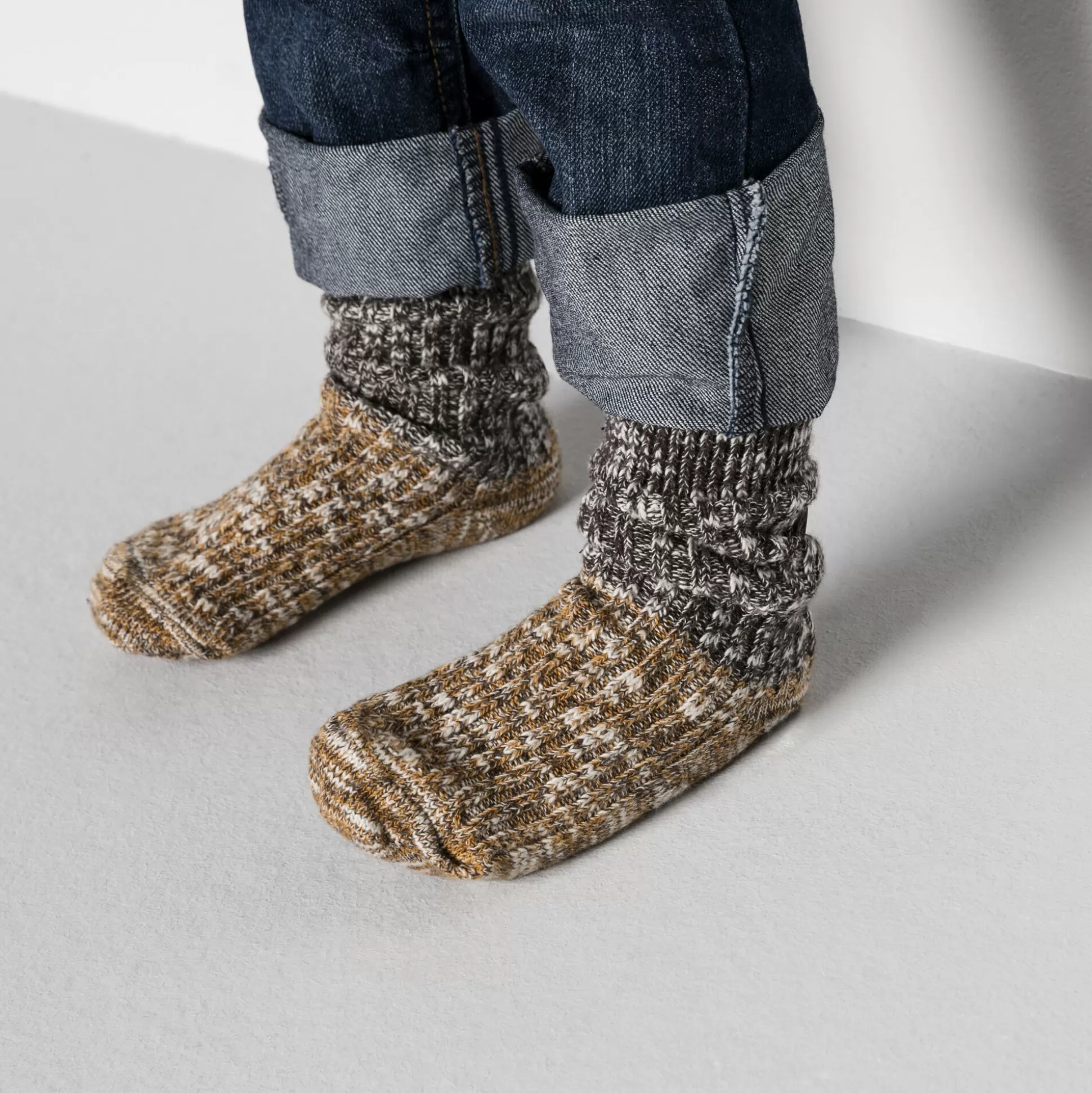 Birkenstock Slub Block Kids^Børn Sokker