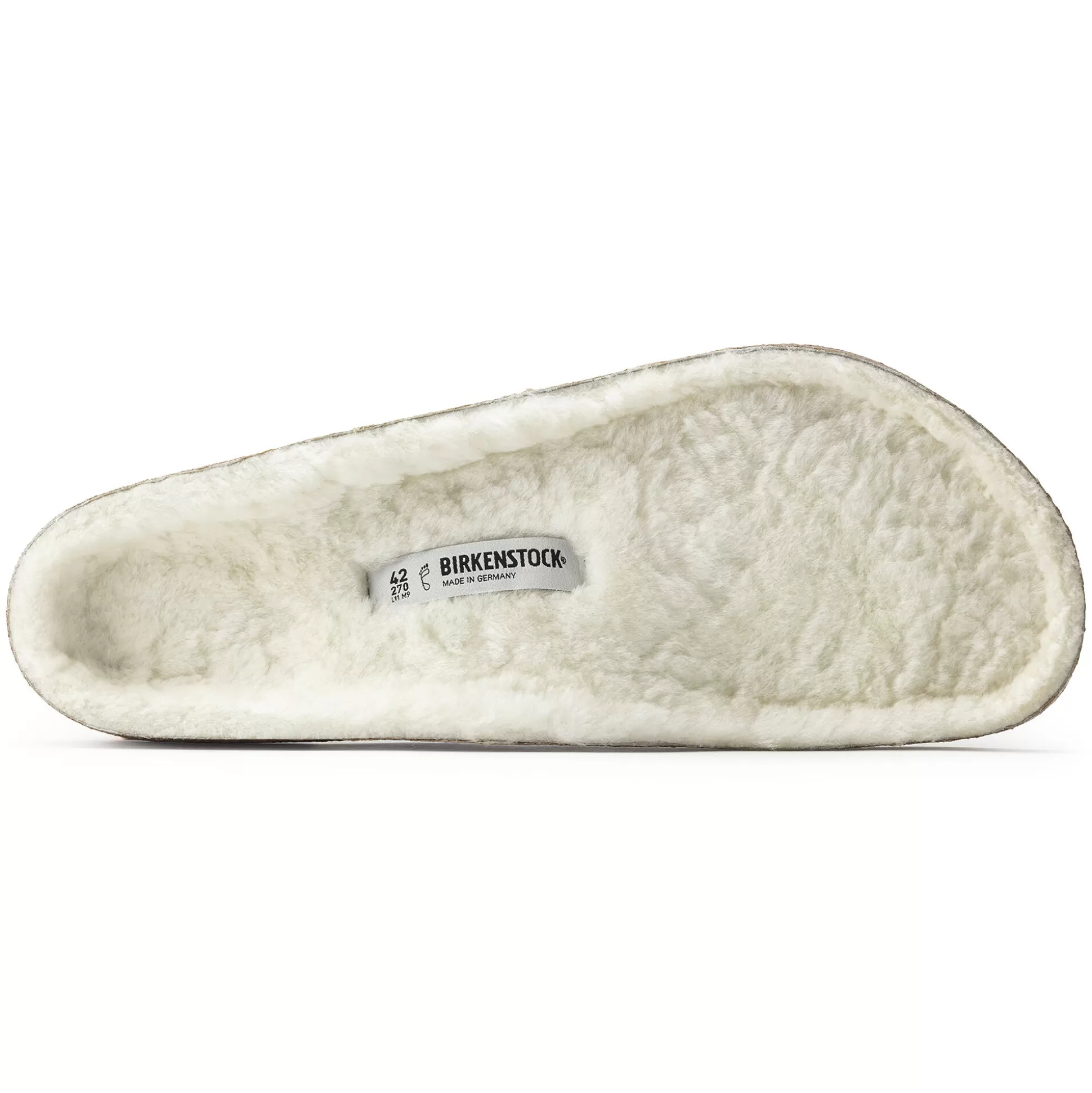 Birkenstock Udskiftningsfodseng Lammeskind Zermatt / Andermatt^Damer Hjemmesko