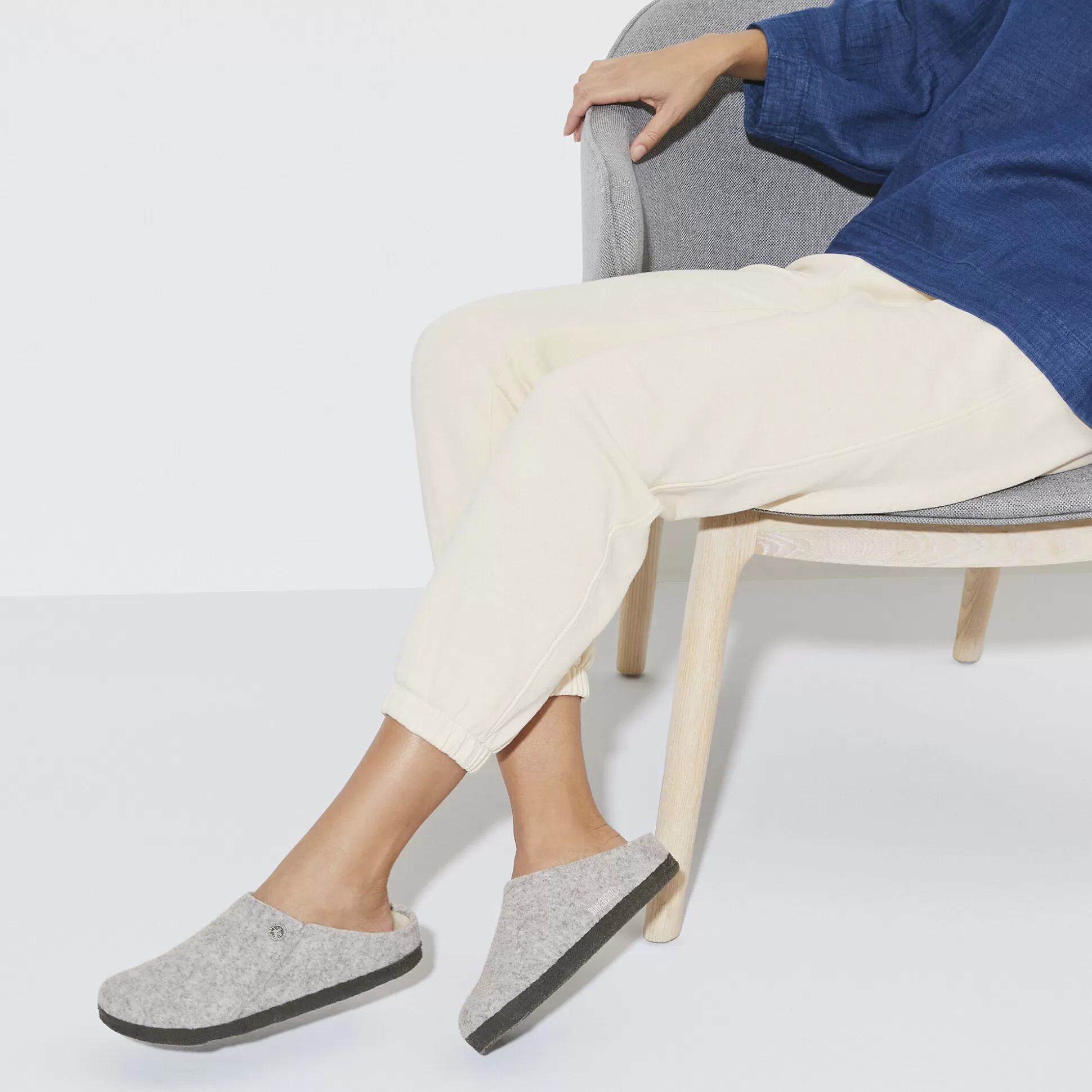 Birkenstock Zermatt Lammeskind^Damer Hjemmesko